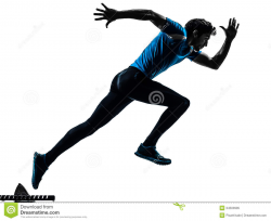 Man runner sprinter silhouette | Clipart Panda - Free Clipart Images