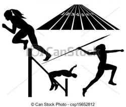 Track And Field Clipart