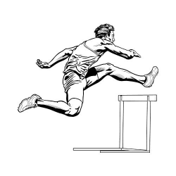 TRACK AND FIELD ATHLETES 05 Clip Art - Get Started At ThatShirt!