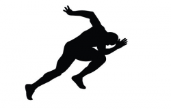 Athletics silhouette vector | Clip art and Silhouettes