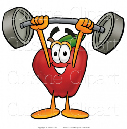 Cuisine Clipart of an Athletic Nutritious Red Apple Character Mascot ...