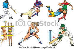 Outdoor Sports Clipart