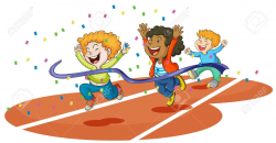 28+ Collection of Children Running Race Clipart | High quality, free ...