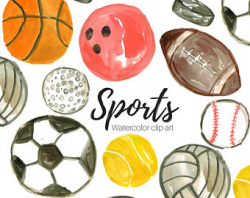 Sport clip art | Etsy