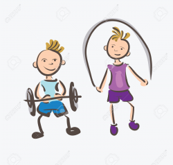 Kids Fitness Sports | Clipart Station