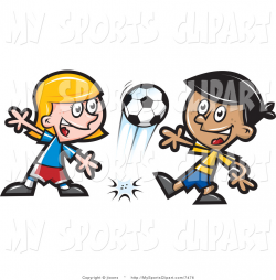 Happy Students Sports Clipart