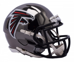 Atlanta Falcons CHROME Riddell Speed Replica Full Size Football ...