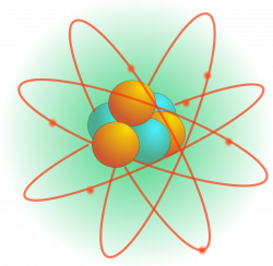 Nuclear clipart atomic structure - Pencil and in color nuclear ...