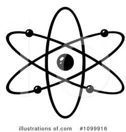 Atom Clipart #1099916 - Illustration by Hit Toon