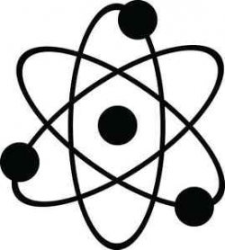 Atom Nuclear Vinyl Sticker Decal Fission Electron Proton big bang ...