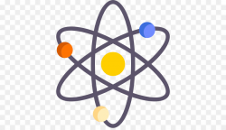 Atomic nucleus Symbol Nuclear fission - Flat Planet png download ...