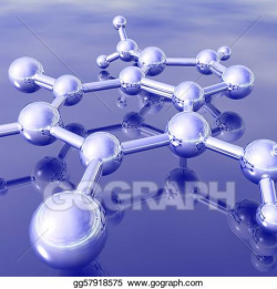 Drawing - Atom. Clipart Drawing gg57918575 - GoGraph