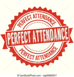 Perfect attendance clipart 4 » Clipart Station