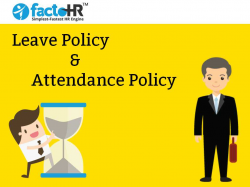 Leave Policy & Attendance Policy | factoHR - HRMS & Payroll software