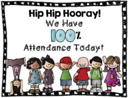 Hip Hip Hooray Perfect Attendance | Classroom Posters ...