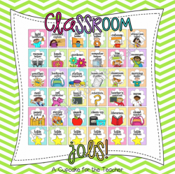 Jobs in the Classroom! | A Cupcake for the Teacher | Bloglovin'