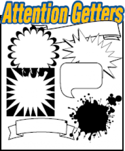 Attention Getters Clipart
