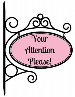 Your Attention Please Clipart | https://momogicars.com