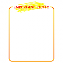 Important Stuff clipart, cliparts of Important Stuff free download ...