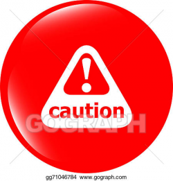Clipart - Attention caution sign icon. exclamation mark. hazard ...