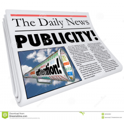 Publicity Newspaper Headline | Clipart Panda - Free Clipart Images