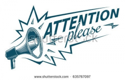 Your Attention Please Clipart | https://momogicars.com
