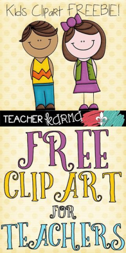 Free Clipart for Teachers | Classroom clipart, Teacher and Cl