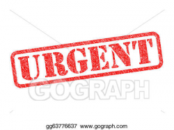 Drawing - Urgent. Clipart Drawing gg63776637 - GoGraph