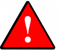 Triangle clipart caution - Pencil and in color triangle clipart caution