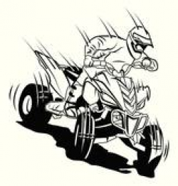Atv Racing Clip Art - Royalty Free - GoGraph