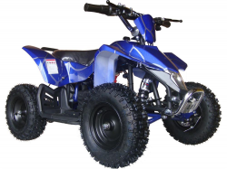 Electric Mini Quad ATV V3 24v - Red, Blue & White