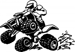 Download Free png ATV Silhouette Cliparts #2772 - DLPNG.com