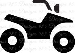 ATV All Terrain Vehicle svg for Cricut by 985 Graphic Designs on