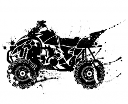 ATV, Quad bike, Dirt, Off  Road,Grunge,Distressed,Silhouette,SVG,Graphics,Illustration,Vector,Logo,Digital,Clipart