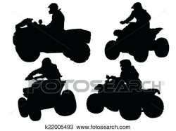 Atv Clipart Races Search Clip Art Illustration Murals Drawings And ...
