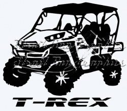 Kawasaki Teryx T Rex Teryx4 SxS Side by Side ATV UTV 4-Wheeler