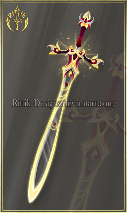 Golden Vine, sword adopt (OPEN) Auction by Rittik-Designs on ...