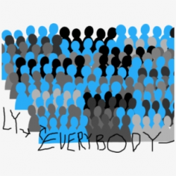Crowd Clipart Shadow - Crowd Of People Transparent #380087 ...