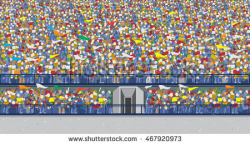 28+ Collection of Football Stadium Crowd Clipart | High quality ...