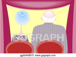 EPS Vector - Audience. Stock Clipart Illustration gg55443673 - GoGraph