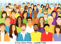 83+ Crowd Of People Clipart | ClipartLook