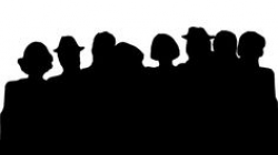happy-crowd-silhouettes-46419.jpg (455×210) | paulo eduardo | Pinterest