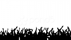 Party Crowd Silhouette | Clipart Panda - Free Clipart Images