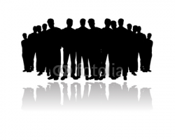 Audience Silhouette Clipart