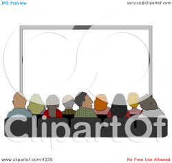 Audience Sitting In Their | Clipart Panda - Free Clipart Images