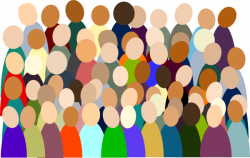 28+ Collection of Crowd Clipart Transparent | High quality, free ...