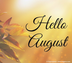 Download Free Hello August Images Template, Clip Art | Beach Quotes