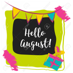 Isolated august clipart, explore pictures