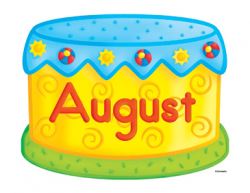 August Birthday Cake | Printable Clip Art and Images