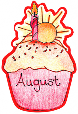 28+ Collection of August Birthday Clipart | High quality, free ...
